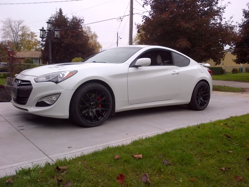 photo 2 Hyundai Genesis custom wheels DAI  DW48  19x8.5, ET +15, tire size 245/35 R19. 19x9.5 ET+20 275/35 R19