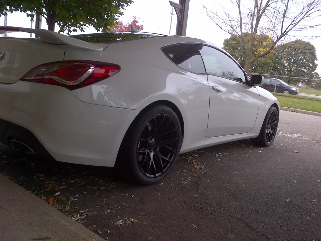 photo 7 Hyundai Genesis custom wheels DAI  DW48  19x8.5, ET +15, tire size 245/35 R19. 19x9.5 ET+20 275/35 R19