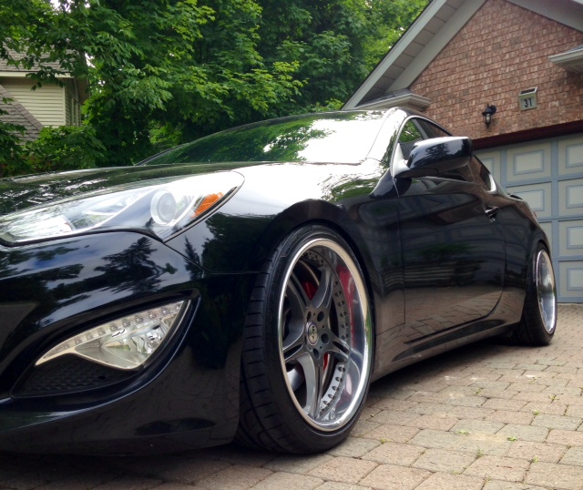 photo 4 Hyundai Genesis custom wheels SSR GT-03 19x9.5, ET +7, tire size 245/35 R19. 19x10.5 ET+17 275/35 R19