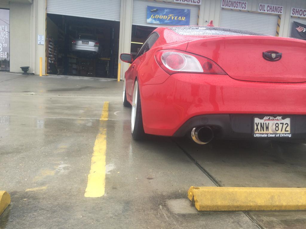 photo 2 Hyundai Genesis custom wheels WORK VS-XX 20x9.0, ET +13, tire size 225/35 R20. 20x11.0 ET+23 255/35 R20