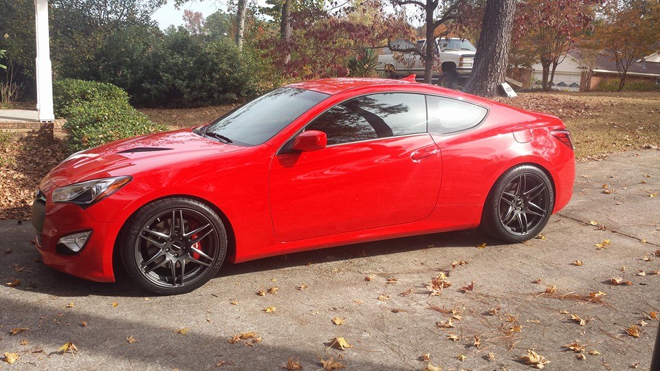 photo 1 Hyundai Genesis custom wheels Avant Garde M368 19x8.5, ET +20, tire size 245/35 R19. 19x9.5 ET+20 275/35 R19