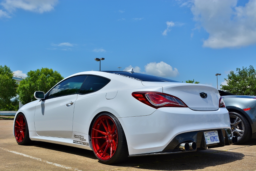 photo 2 Hyundai Genesis custom wheels 20x9.0, ET +25, tire size 245/35 R20. 20x11.0 ET+28 275/30 R20