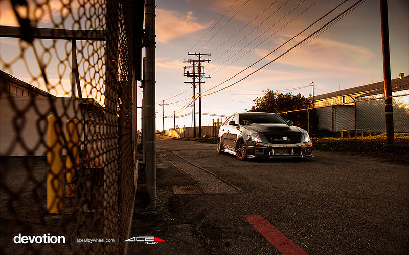 photo 2 Cadillac CTS-V custom wheels ACE Devotion D718 20x9.0, ET , tire size X R20. 20x10.0 ET