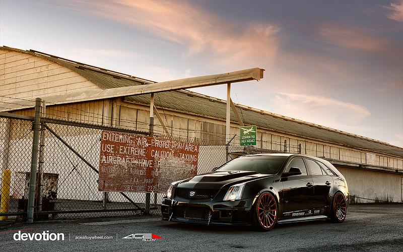 photo 1 Cadillac CTS-V custom wheels ACE Devotion D718 20x9.0, ET , tire size X R20. 20x10.0 ET