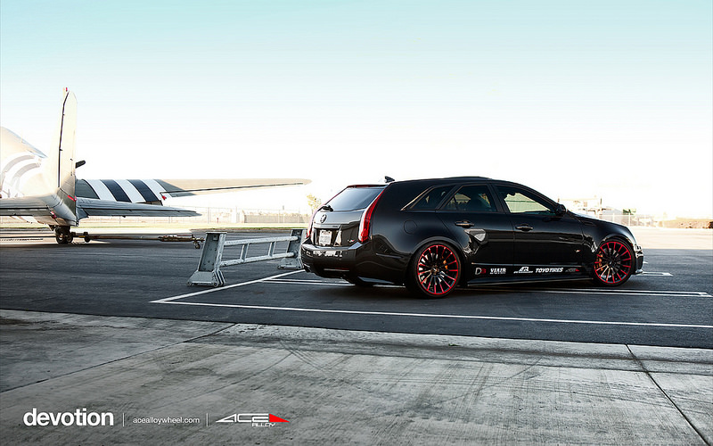 photo 3 Cadillac CTS-V custom wheels ACE Devotion D718 20x9.0, ET , tire size X R20. 20x10.0 ET
