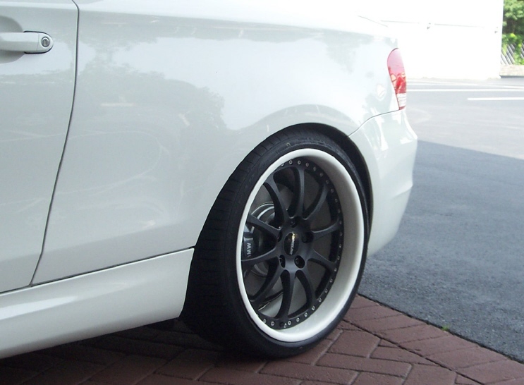 photo 2 BMW 128 custom wheels   19x8.5, ET +40, tire size 225/35 R19. 19x9.5 ET+40 255/35 R19