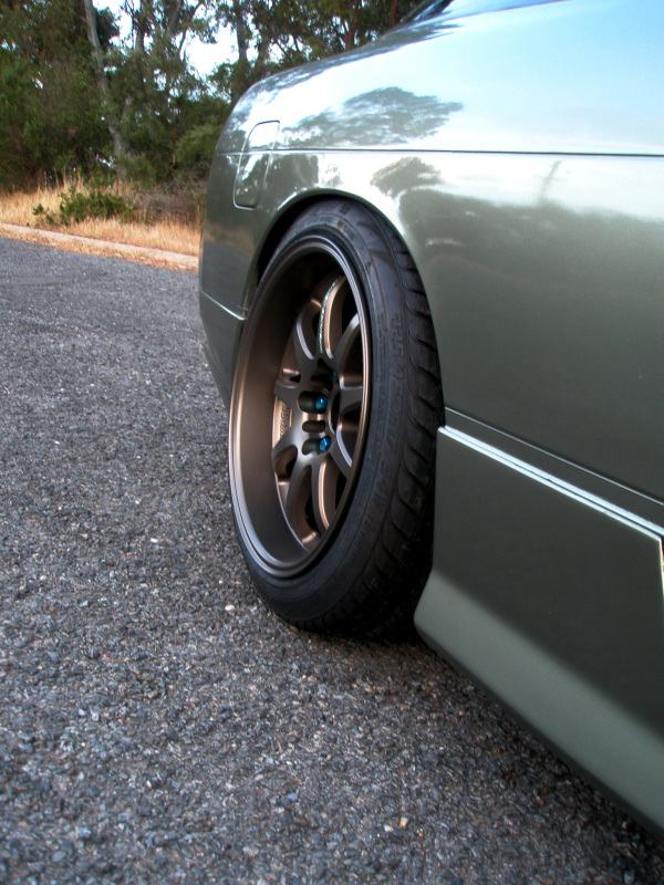 photo 4 Nissan S13 custom wheels Work Wheels XD9 17x9.5, ET +17, tire size 215/45 R17. x ET 225/45 R