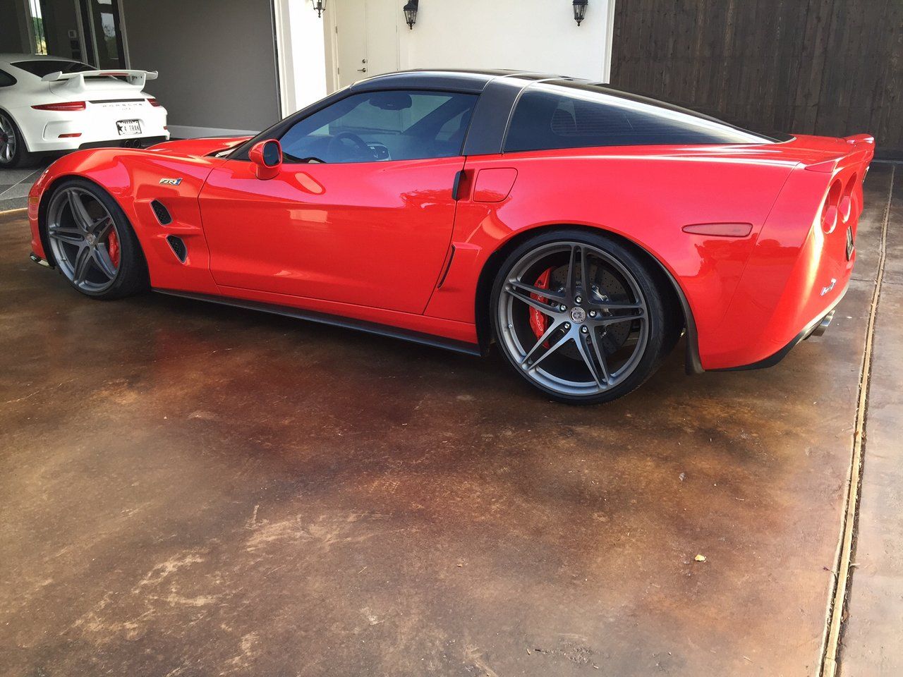 photo 3 Chevrolet Corvette custom wheels HRE P107 20x10.5, ET , tire size 295/25 R20. 21x13.0 ET 375/20 R21