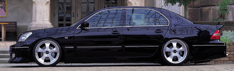 photo 2 Lexus LS 430 custom wheels Fabulous Profound 20x9.0, ET +26, tire size 245/35 R20. 20x10.5 ET+30 285/30 R20