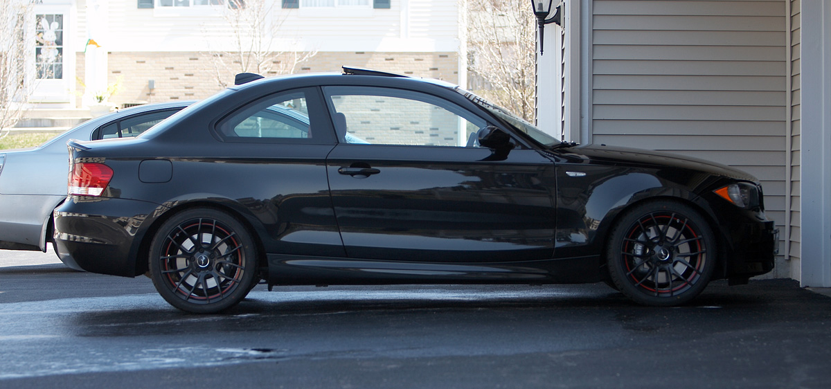photo 2 BMW 135 custom wheels Breyton GTS-R 18x7.5, ET +45, tire size 225/40 R18. 18x8.5 ET+48 255/35 R18