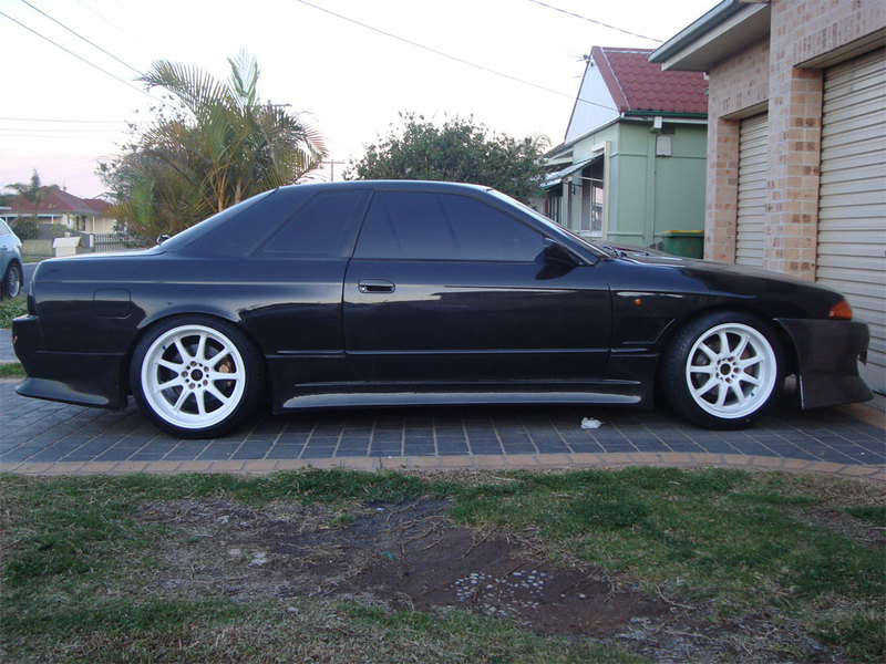 photo 1 Nissan R31-R34 Skyline 2dr custom wheels Work Wheels Emotion XD9 17x9.5, ET +15, tire size 225/45 R17. 18x10.0 ET+18 235/40 R18