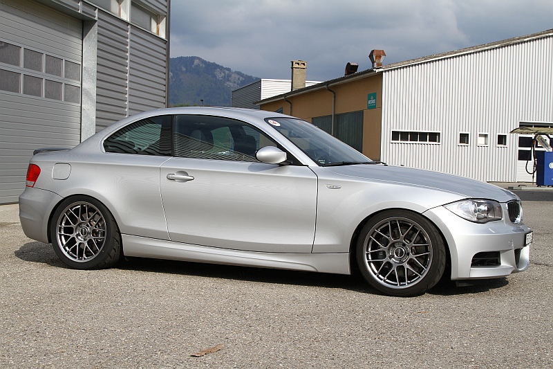 photo 1 BMW 135 custom wheels APEX ARC-8 18x8.5, ET +38, tire size 225/40 R18. 18x9.5 ET+59 265/35 R18