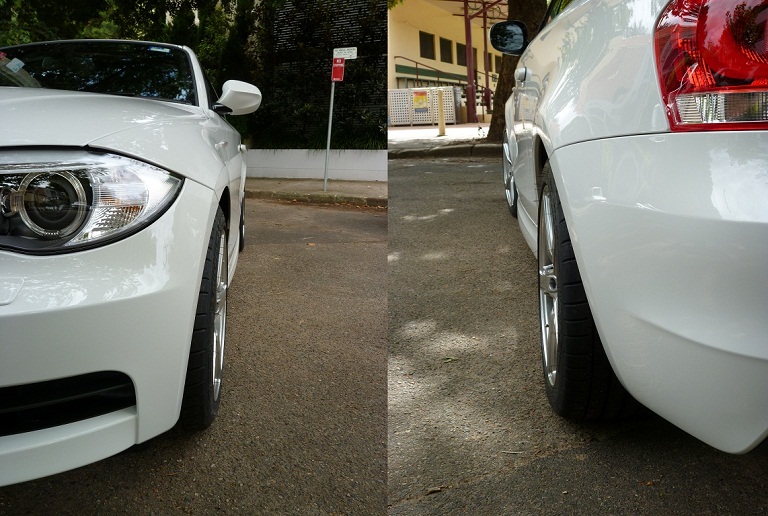 photo 3 BMW 135 custom wheels Moda EB1 17x8.0, ET +45, tire size 225/45 R17. x ET 245/40 R