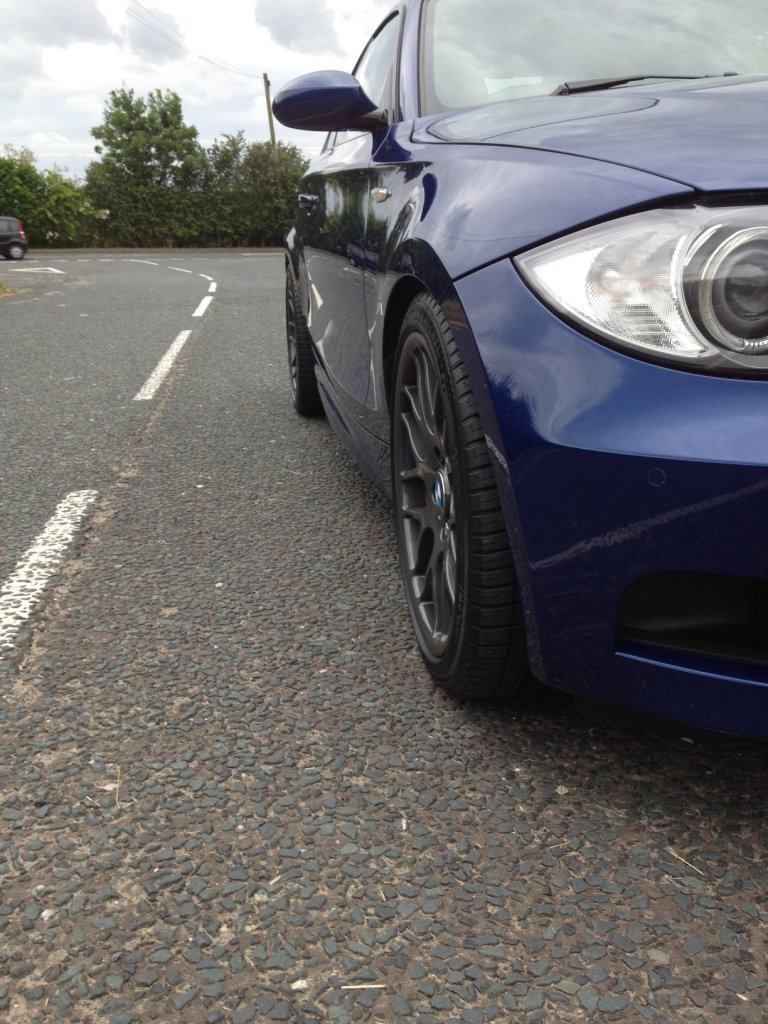 photo 7 BMW  135 custom wheels Alufelgen  CS7  18x8.0, ET +45, tire size 225/40 R18. 18x9.0 ET+48 255/35 R18