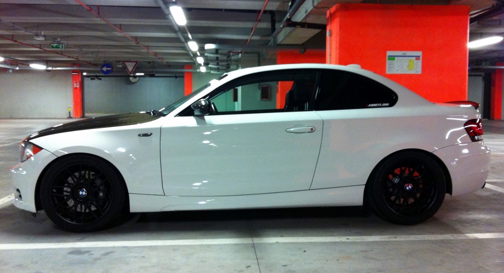 photo 1 BMW 135 custom wheels Apex ARC-8 18x8.5, ET +45, tire size 235/40 R18. 18x9.5 ET+59 265/35 R18