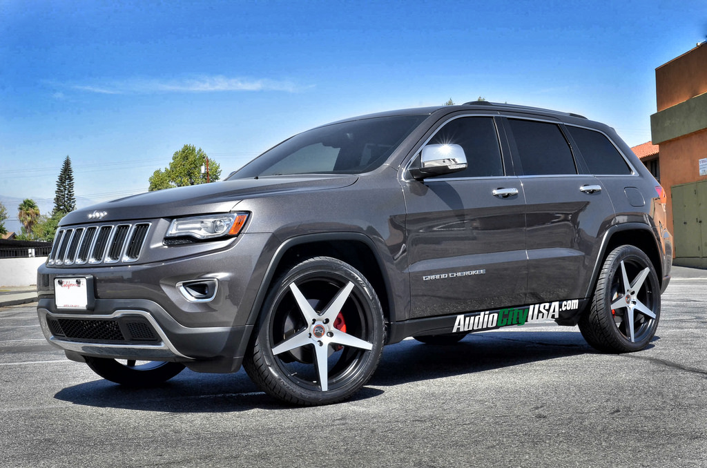 photo 2 Jeep Grand Cherokee custom wheels Blaque Diamond bd 300 22x9.0, ET , tire size 265/40 R22. x ET