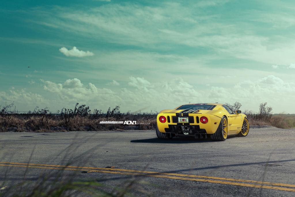 photo 6 Ford GT custom wheels ADV 005 Track Spec CS 20x10.0, ET , tire size X R20. 21x13.0 ET 