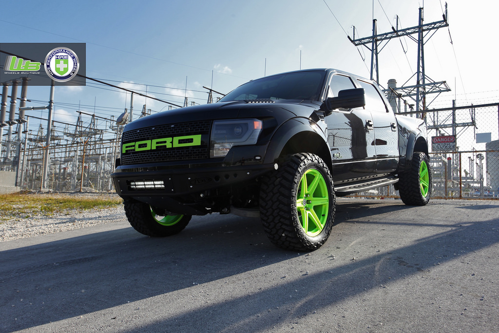 photo 6 Ford F-250 custom wheels HRE TR46 22x10.5, ET , tire size 325/50 R22. x ET 