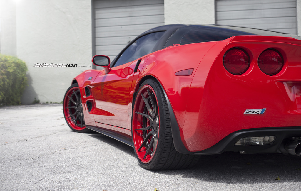 photo 6 Chevrolet Corvette custom wheels ADV 5 Track Spec  20x10.5, ET , tire size 285/25 R20. 21x13.0 ET 375/20 R21