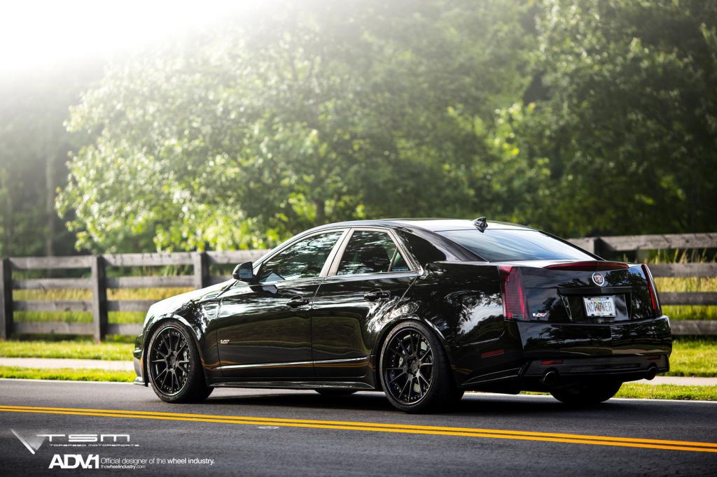 photo 1 Cadillac CTS-V custom wheels ADV 6.2 Track Spec SL 20x9.0, ET , tire size X R20. 20x10.5 ET 