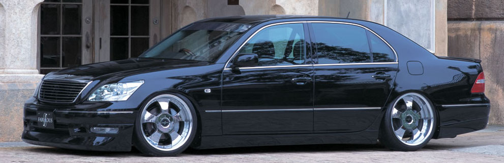 photo 1 Lexus LS 430 custom wheels Fabulous Profound 20x9.0, ET +26, tire size 245/35 R20. 20x10.5 ET+30 285/30 R20