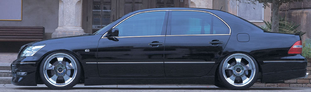 photo 2 Lexus LS 430 custom wheels Fabulous Profound 20x9.0, ET +26, tire size 245/35 R20. 20x10.5 ET+30 285/30 R20