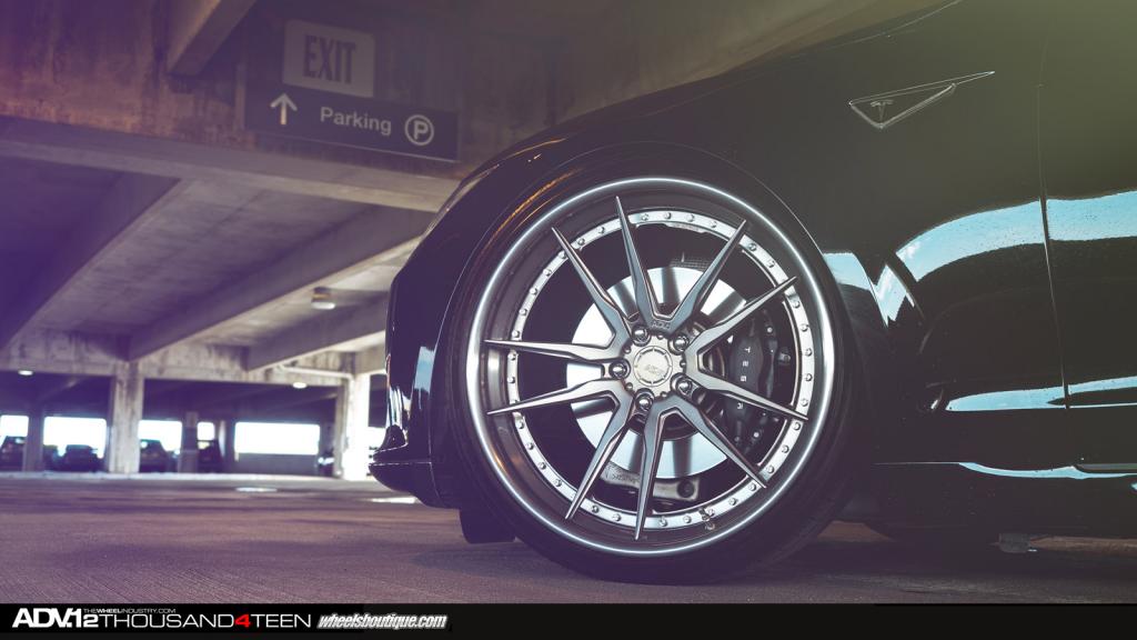 photo 11 Tesla Model S custom wheels ADV 5.2 TS CS 22x9.5, ET , tire size X R22. 22x11.0 ET 
