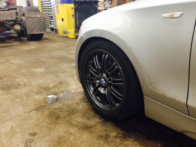 photo 2 BMW 135 custom wheels E46 M3 18x8.5, ET +47, tire size 225/45 R18. 18x9.5 ET+26 255/40 R18