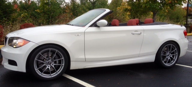 photo 1 BMW 135 custom wheels OZ Racing Leggera HLT 18x8.0, ET +45, tire size 235/40 R18. x ET