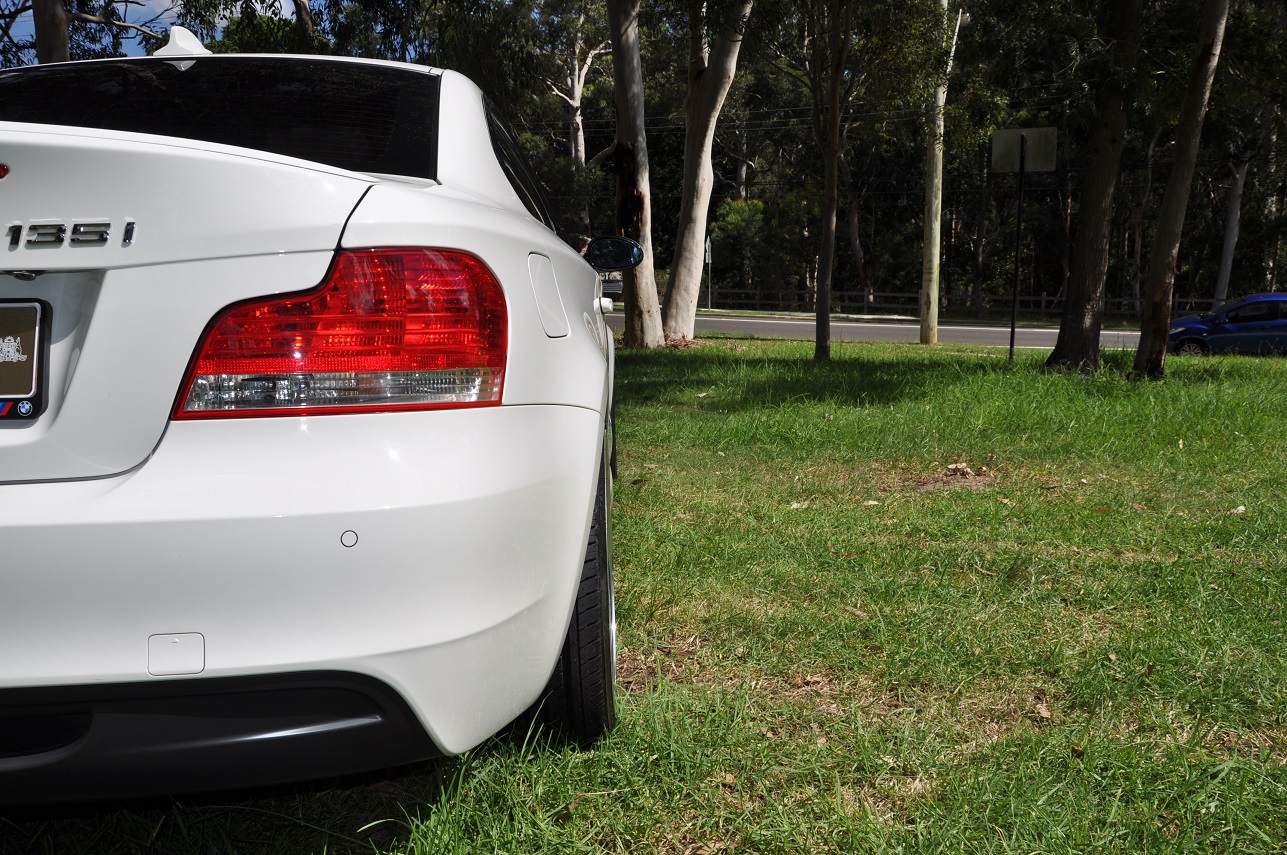 photo 3 BMW 135 custom wheels Simmons FR1 20x8.5, ET +43, tire size 235/35 R20. 20x9.5 ET+52 255/30 R20