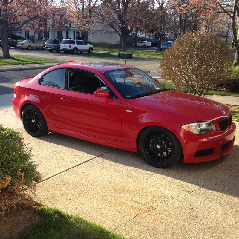 photo 1 BMW 135 custom wheels Apex ARC 8 18x8.5, ET +42, tire size 245/35 R18. 18x9.5 ET+62 255/35 R18