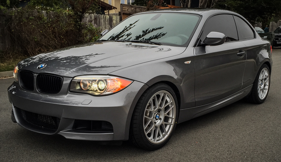 photo 1 BMW  135 custom wheels Apex  ARC 8 18x8.5, ET +45, tire size 235/40 R18. 18x9.5 ET+62 265/35 R18