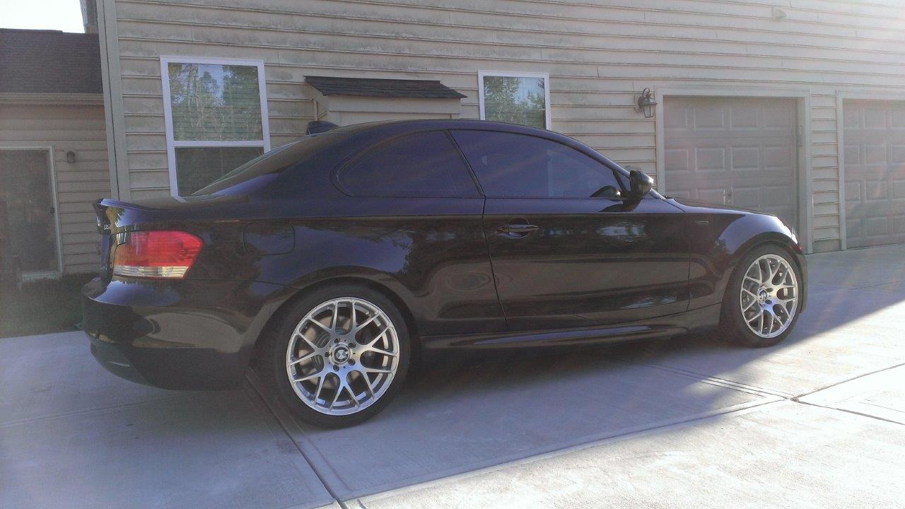 photo 3 BMW  135 custom wheels VMR  V710  18x8.5, ET +45, tire size 235/40 R18. 18x9.5 ET+50 265/35 R18