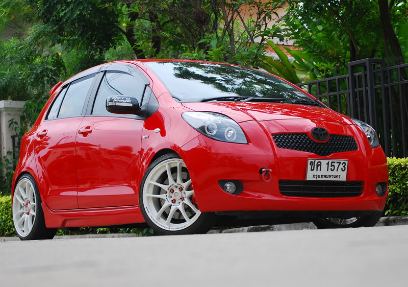 photo 2 Toyota Yaris custom wheels Work Wheels Emotion CRKai 18x7.5, ET +42, tire size 215/35 R18. x ET