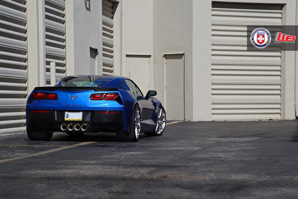 photo 5 Chevrolet Corvette Stingray custom wheels HRE P104 20x9.5, ET , tire size 285/25 R20. 21x12.5 ET 375/20 R21