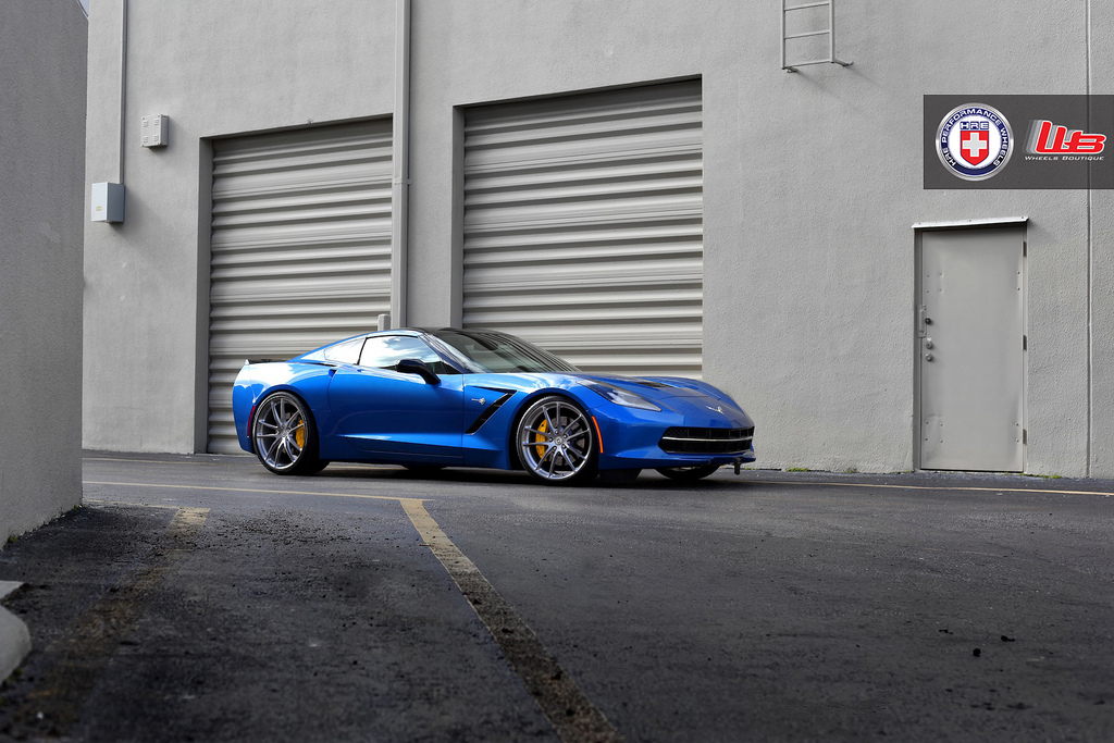 photo 6 Chevrolet Corvette Stingray custom wheels HRE P104 20x9.5, ET , tire size 285/25 R20. 21x12.5 ET 375/20 R21