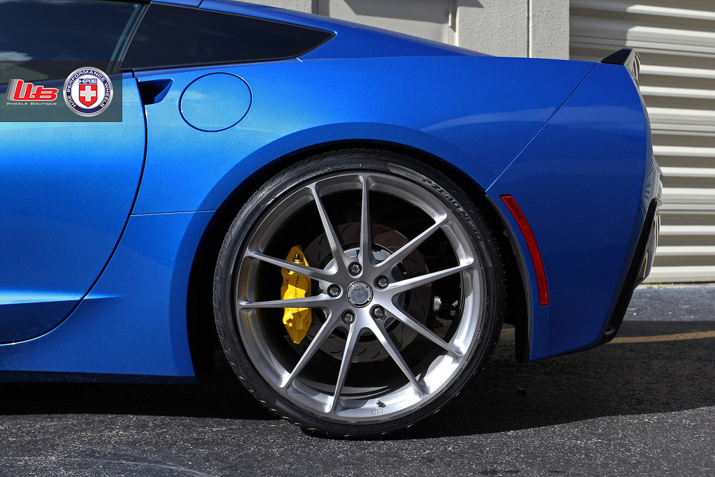 photo 12 Chevrolet Corvette Stingray custom wheels HRE P104 20x9.5, ET , tire size 285/25 R20. 21x12.5 ET 375/20 R21