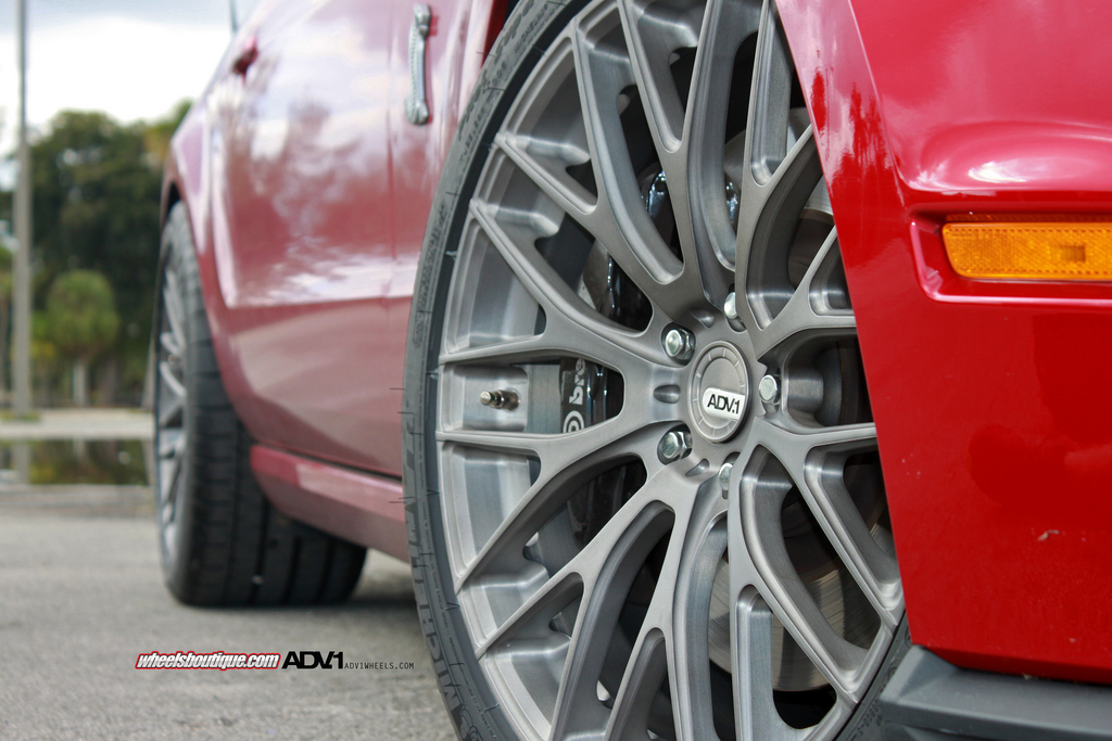 photo 1 Ford Shelby GT500 custom wheels ADV 10.1  20x10.0, ET , tire size 285/30 R20. 20x11.0 ET 315/35 R20