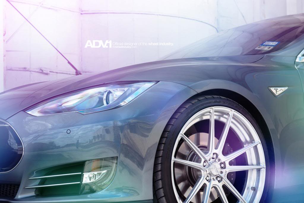 photo 5 Tesla Model S custom wheels ADV 5.2 M.V2 SL x, ET , tire size X R. x ET 