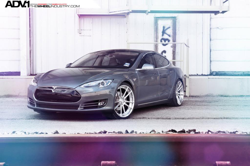 photo 7 Tesla Model S custom wheels ADV 5.2 M.V2 SL x, ET , tire size X R. x ET 