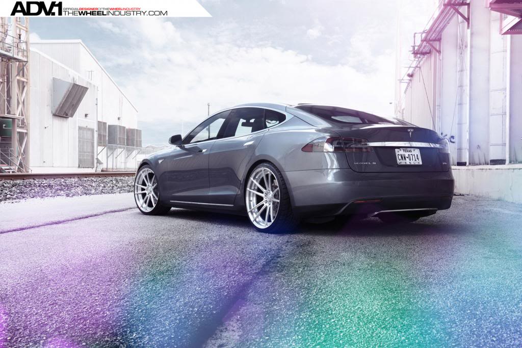 photo 8 Tesla Model S custom wheels ADV 5.2 M.V2 SL x, ET , tire size X R. x ET 
