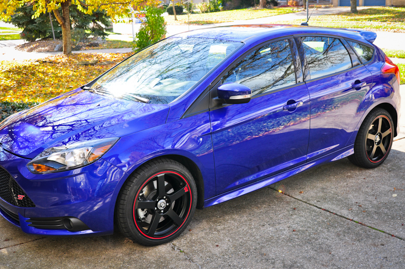 photo 1 Ford Focus ST custom wheels Motegi  MR116  18x8.0, ET , tire size 225/40 R18. x ET 