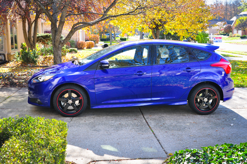 photo 2 Ford Focus ST custom wheels Motegi  MR116  18x8.0, ET , tire size 225/40 R18. x ET 