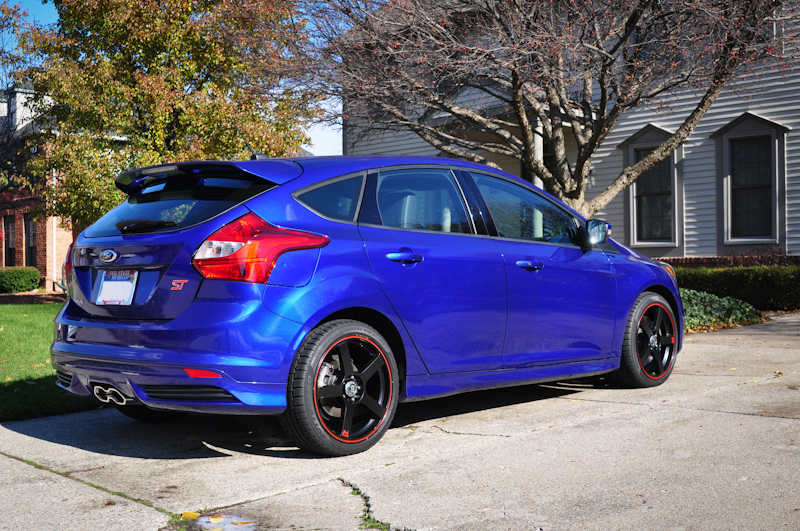 photo 3 Ford Focus ST custom wheels Motegi  MR116  18x8.0, ET , tire size 225/40 R18. x ET 