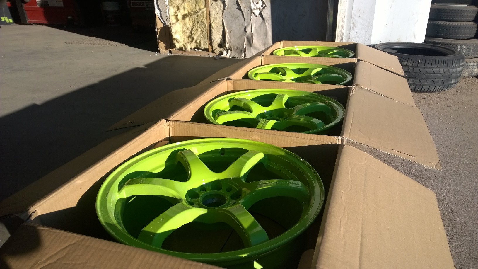 photo 2 Ford Focus ST custom wheels Gram Light 57DR 18x8.5, ET +38, tire size 255/35 R18. x ET 