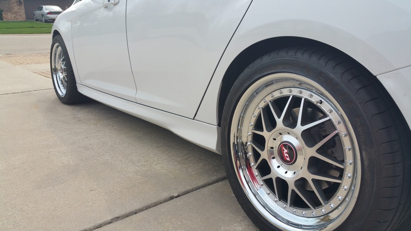 photo 2 Ford Focus ST custom wheels Yoshihara DY-37C 18x8.0, ET +40, tire size X R18. x ET 