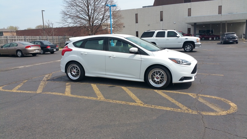 photo 3 Ford Focus ST custom wheels Yoshihara DY-37C 18x8.0, ET +40, tire size X R18. x ET 