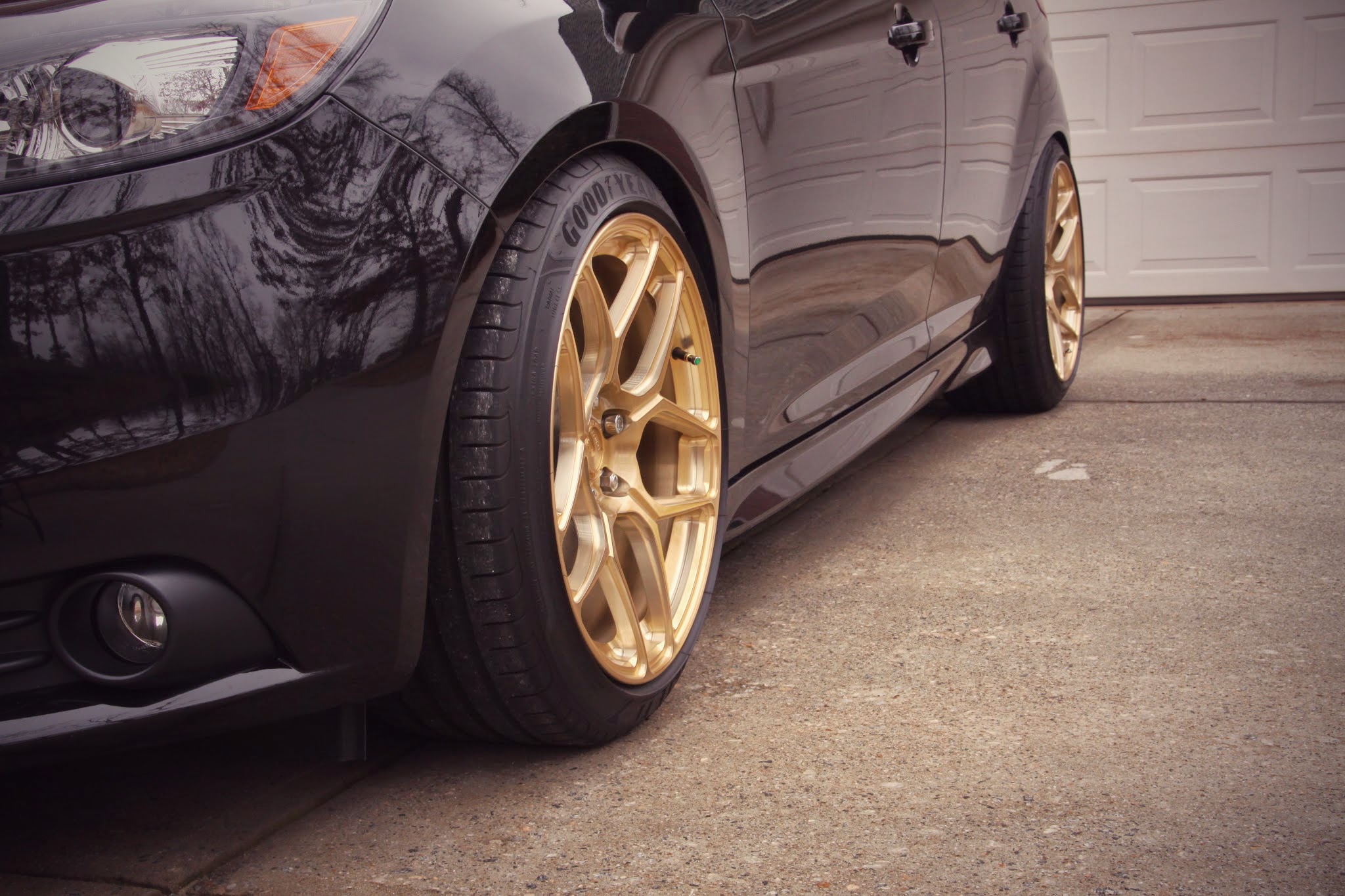 photo 2 Ford Focus ST custom wheels BC Forged RZ053  18x9.5, ET +40, tire size X R18. x ET 