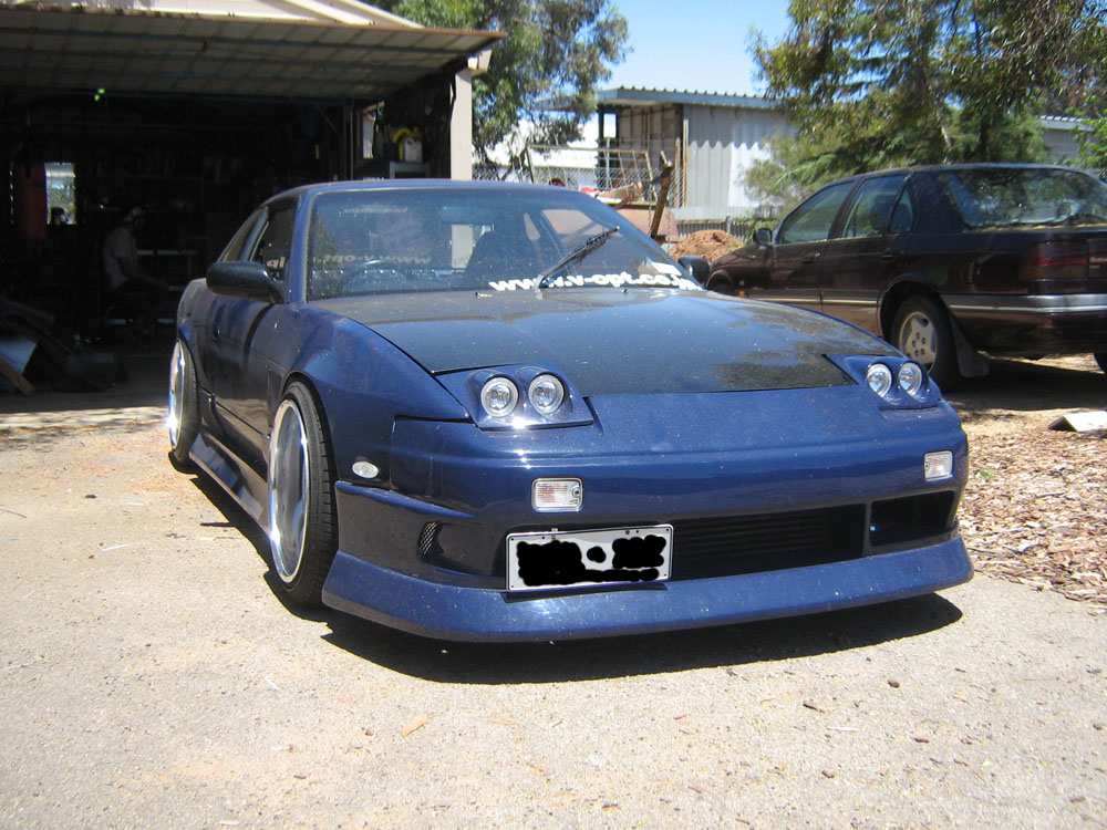 photo 1 Nissan S13 custom wheels Weds Kranze Cerberus I 18x10.0, ET +10, tire size 235/40 R18. 18x11.0 ET+10 245/40 R18