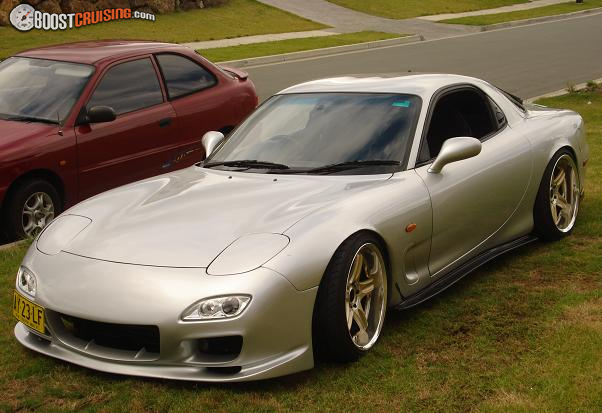 photo 1 Mazda RX-7 custom wheels Rays Engineering Volk Racing GT-C 18x9.0, ET +12, tire size 225/35 R18. 18x10.0 ET+12 235/35 R18